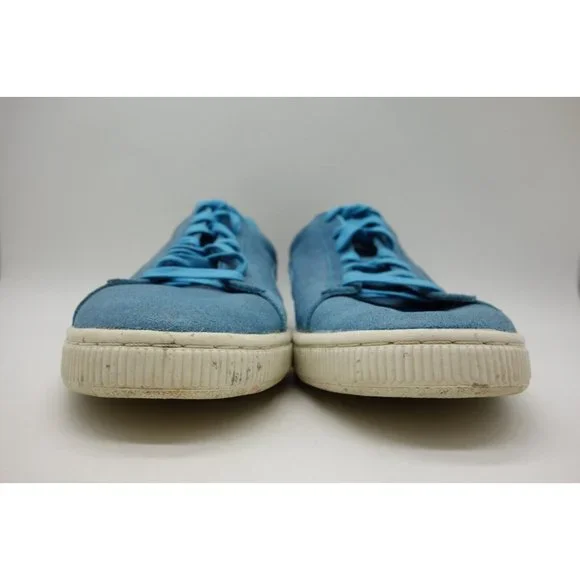 Puma Suede Aqua Blue Leather Casual Lace Up Sneakers Shoes Men's 11 - Picture 8 of 11